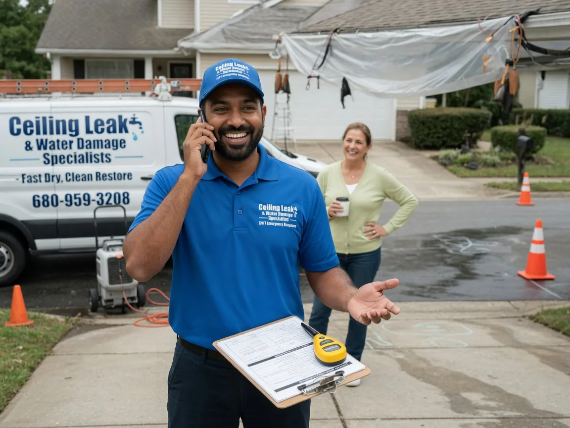 Ceiling Leak Cleanup Farmerville, LA FAQs